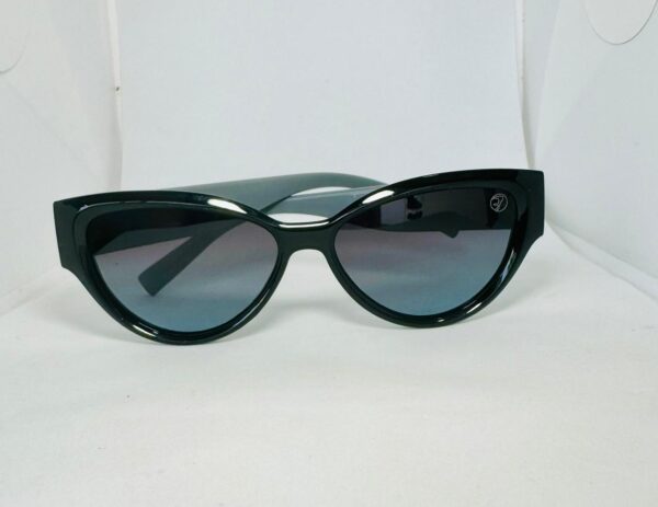 Óculos em Acetato Polarizado Cinza e Preto F007 - Image 2