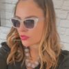 Óculos em Acetato Polarizado Transparente F010