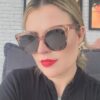 Óculos feminino polarizado em acetato F017