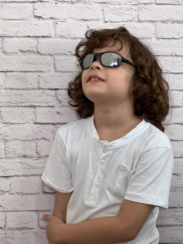 Óculos infantil espelhado em acetato estilo I024