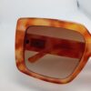 Óculos Animal Print Laranja F094 - Image 3