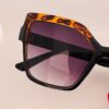 Óculos Preto Animal Print F228 - Image 3