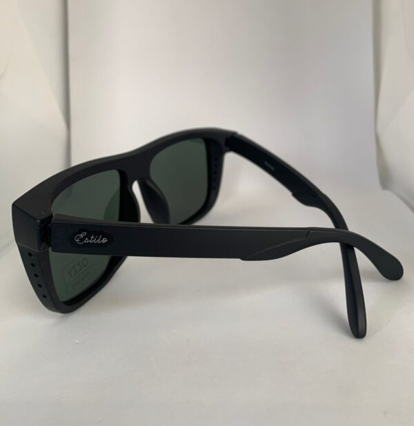 Óculos Masculino Preto com lente verde M035 - Image 2