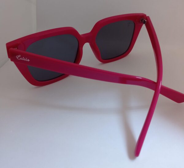 Óculos em acetato rosa magenta F438 - Image 3