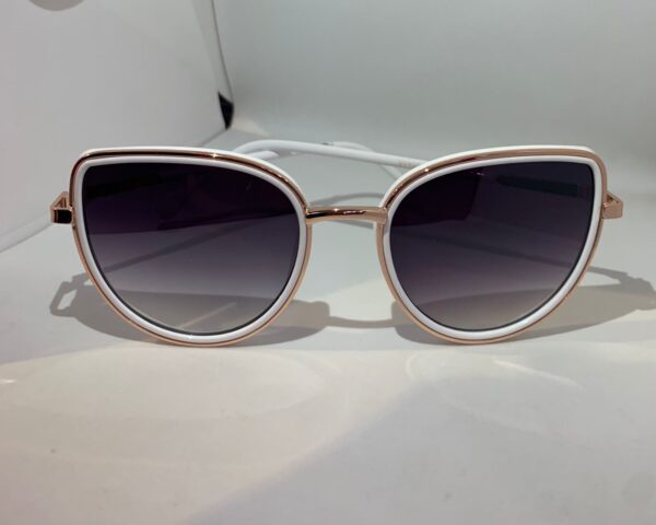 Óculos em Metal Branco - F463 - Image 4